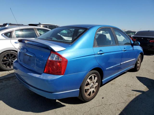 KNAFE122755141638 - 2005 KIA SPECTRA LX BLUE photo 4