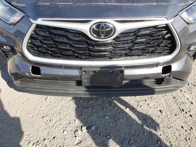 5TDBZRBH1NS566517 - 2022 TOYOTA HIGHLANDER CHARCOAL photo 9