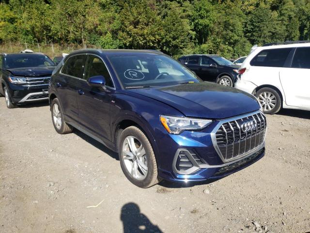 WA1DECF37M1055528 - 2021 AUDI Q3 PREMIUM BLUE photo 1