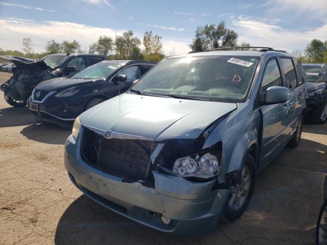 2A4RR5D10AR478806 - 2010 CHRYSLER TOWN & COU BLUE photo 2