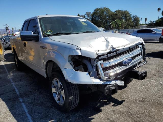 1FTFX1CF5DKF30843 - 2013 FORD F150 SUPER SILVER photo 1