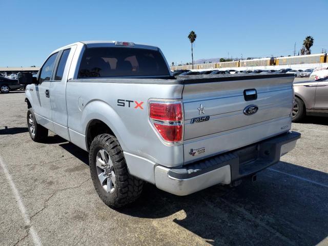 1FTFX1CF5DKF30843 - 2013 FORD F150 SUPER SILVER photo 3