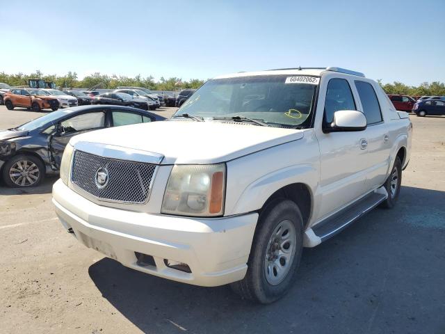 3GYEK63NX2G242443 - 2002 CADILLAC ESCALADE E WHITE photo 2