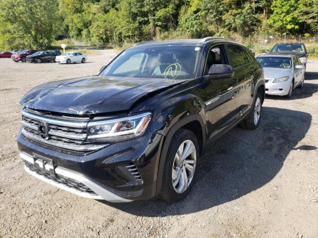 1V2MC2CAXLC207330 - 2020 VOLKSWAGEN ATLAS CROS Черный фото 2