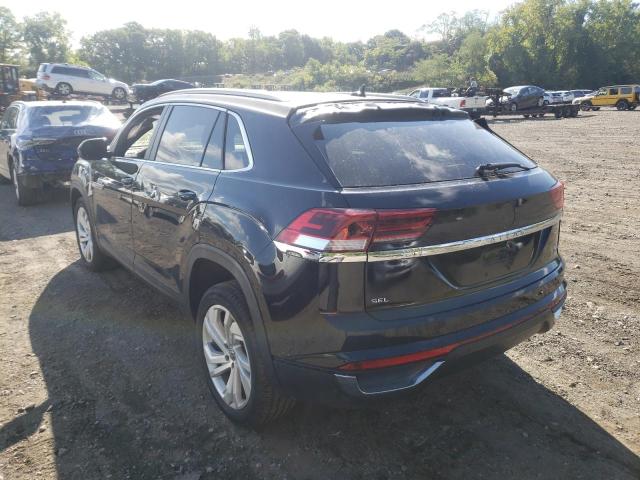 1V2MC2CAXLC207330 - 2020 VOLKSWAGEN ATLAS CROS Черный фото 3