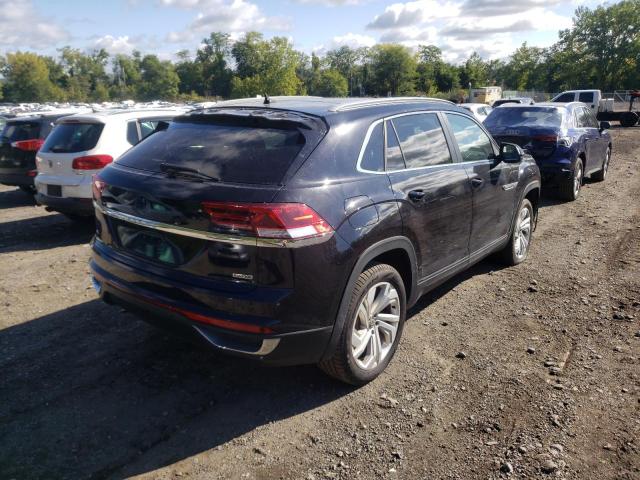 1V2MC2CAXLC207330 - 2020 VOLKSWAGEN ATLAS CROS Черный фото 4