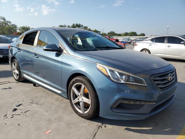 5NPE34AF3GH334690 - 2016 HYUNDAI SONATA SPO TEAL photo 1