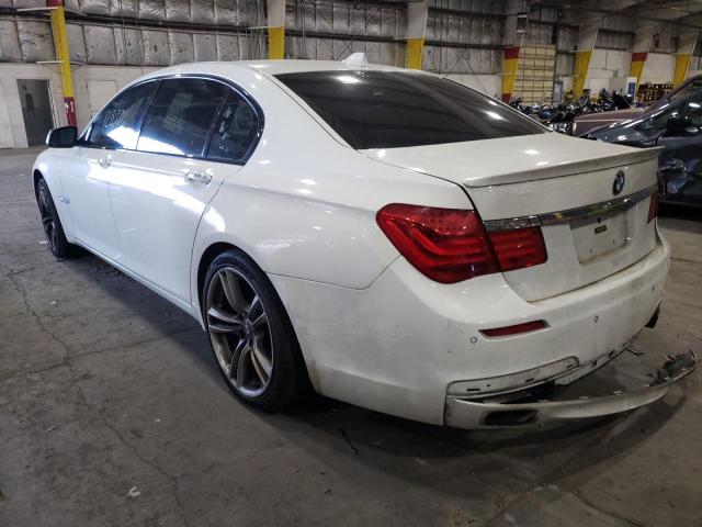WBAKC8C51AC431496 - 2010 BMW 750 LI XDR WHITE photo 3