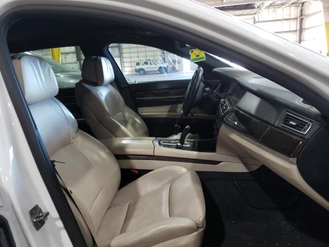 WBAKC8C51AC431496 - 2010 BMW 750 LI XDR WHITE photo 5