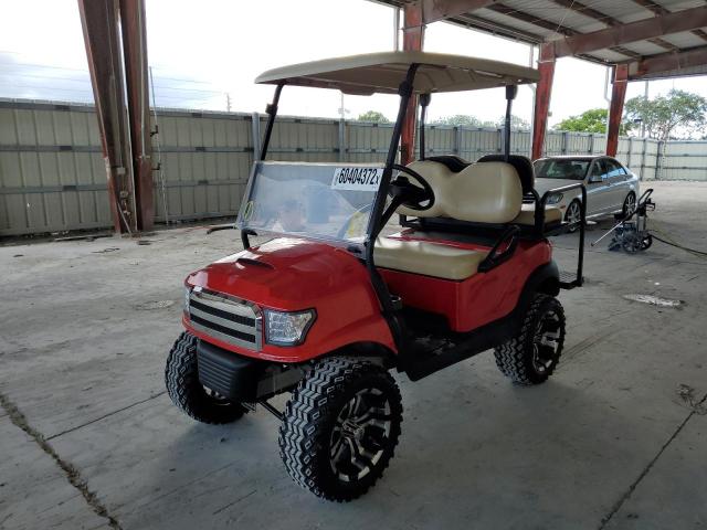 JE1639679551 - 2017 CLUB GOLF CART RED photo 2