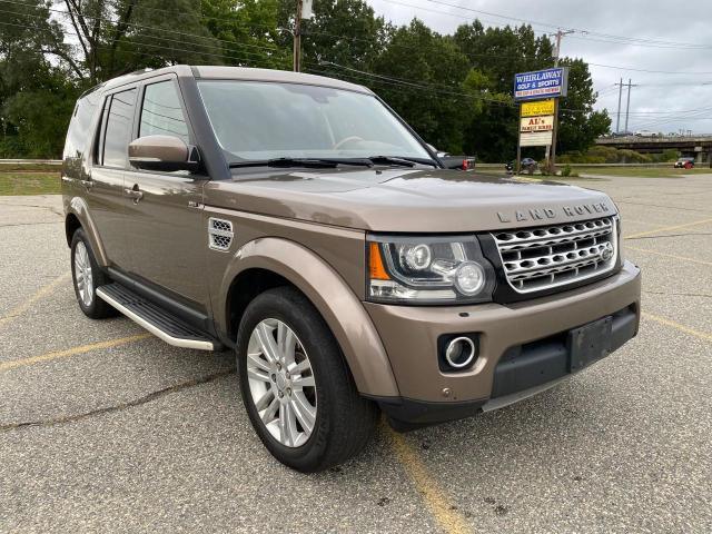 SALAK2V6XFA768250 - 2015 LAND ROVER LR4 HSE LU BEIGE photo 1