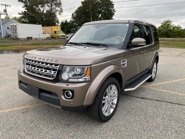 SALAK2V6XFA768250 - 2015 LAND ROVER LR4 HSE LU BEIGE photo 2