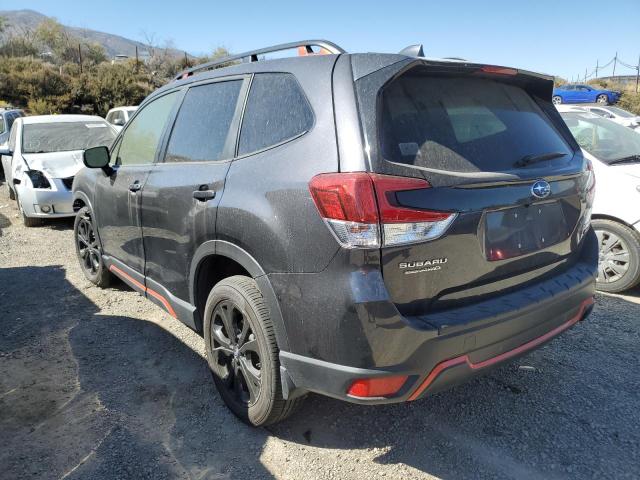 JF2SKAPC4KH422285 - 2019 SUBARU FORESTER S BLACK photo 3