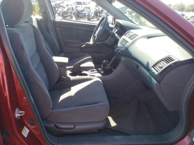 1HGCM56327A203039 - 2007 HONDA ACCORD SE MAROON photo 5