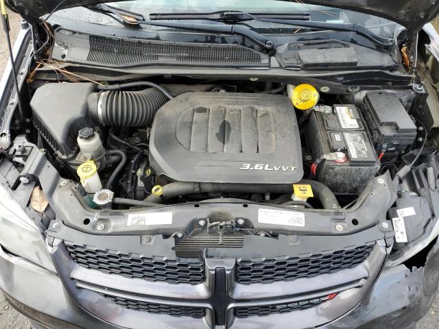 2C4RDGEG1GR278738 - 2016 DODGE GRAND CARA GRAY photo 7