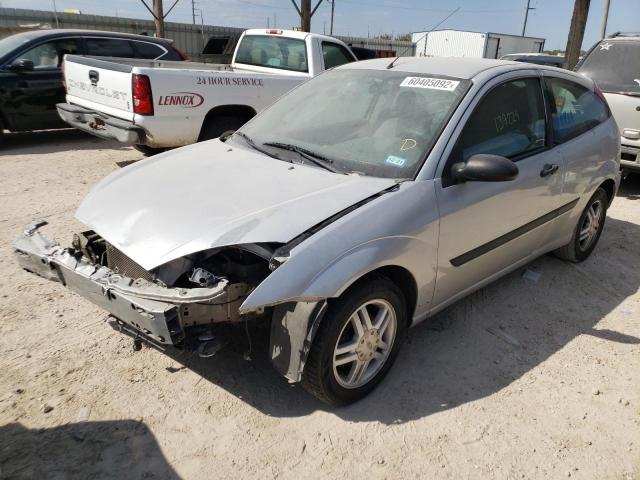 3FAFP31313R157479 - 2003 FORD FOCUS ZX3 SILVER photo 2