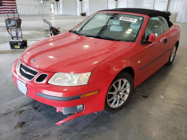 YS3FD79Y646014657 - 2004 SAAB 9-3 ARC RED photo 2