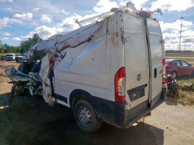 3C6TRVDG3KE532478 - 2019 RAM PROMASTER WHITE photo 3
