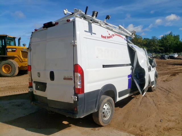 3C6TRVDG3KE532478 - 2019 RAM PROMASTER WHITE photo 4