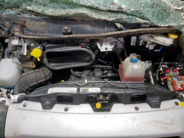 3C6TRVDG3KE532478 - 2019 RAM PROMASTER WHITE photo 7