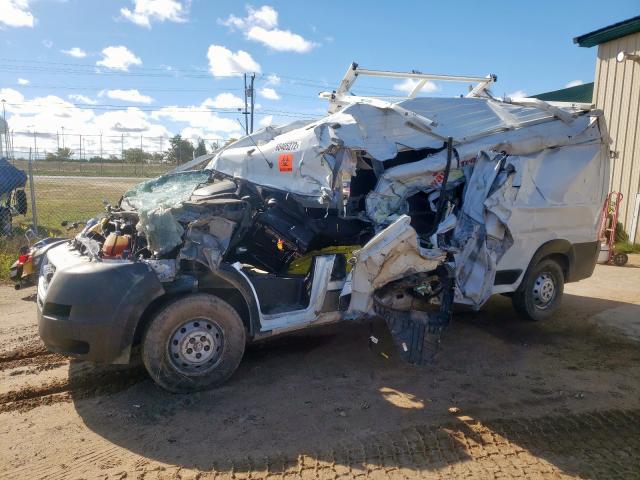 3C6TRVDG3KE532478 - 2019 RAM PROMASTER WHITE photo 9