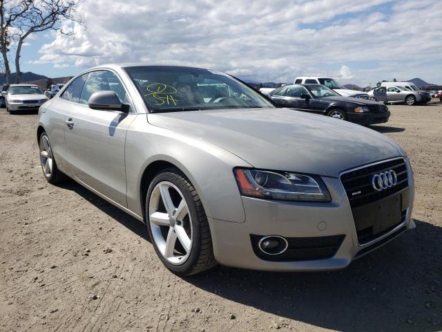 WAUDK78T49A048799 - 2009 AUDI A5 QUATTRO BEIGE photo 1