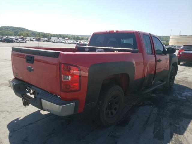 1GCRCPEX8BZ396691 - 2011 CHEVROLET silverado RED photo 4