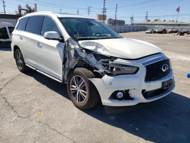 5N1DL0MNXKC557395 - 2019 INFINITI QX60 LUXE WHITE photo 1