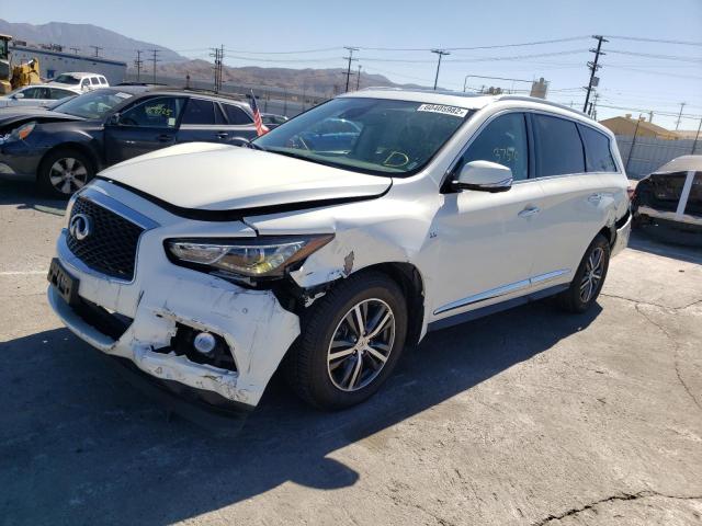 5N1DL0MNXKC557395 - 2019 INFINITI QX60 LUXE WHITE photo 2