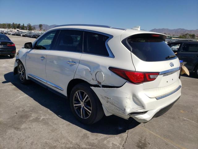 5N1DL0MNXKC557395 - 2019 INFINITI QX60 LUXE WHITE photo 3