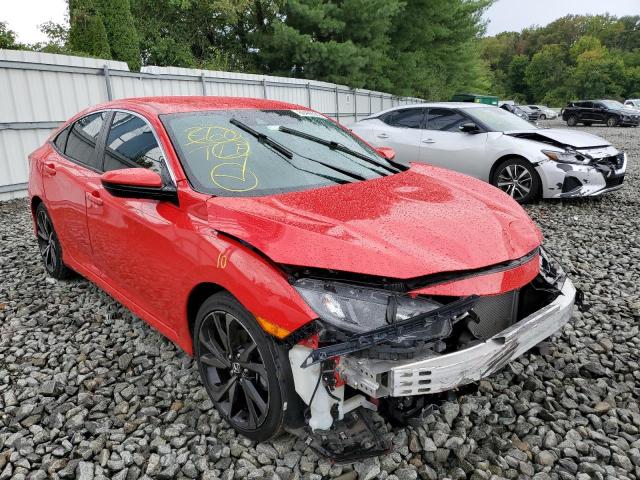2HGFC2F86LH534244 - 2020 HONDA CIVIC SPOR RED photo 1