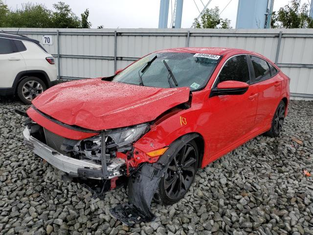 2HGFC2F86LH534244 - 2020 HONDA CIVIC SPOR RED photo 2