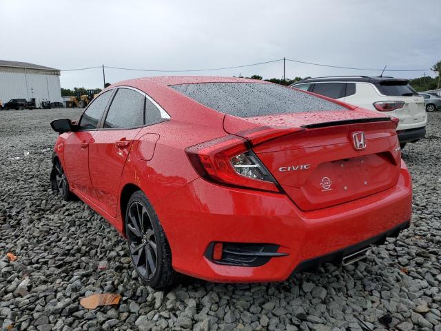 2HGFC2F86LH534244 - 2020 HONDA CIVIC SPOR RED photo 3