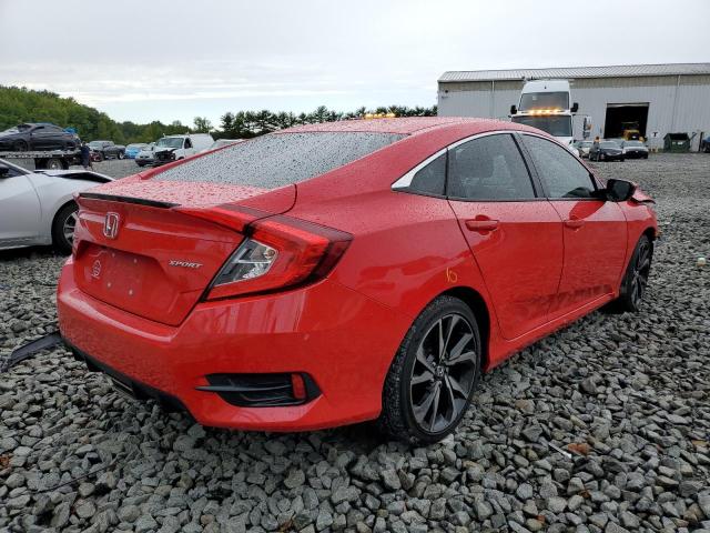 2HGFC2F86LH534244 - 2020 HONDA CIVIC SPOR RED photo 4