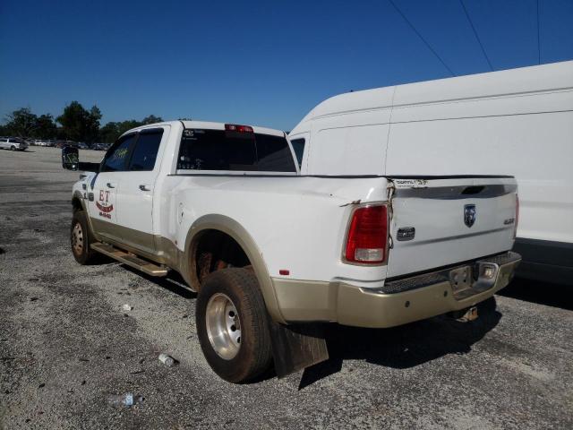 3C63RRKL3EG161581 - 2014 RAM 3500 LONGH WHITE photo 3