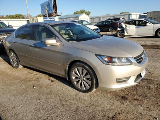 1HGCR2F81DA069390 - 2013 HONDA ACCORD EXL GOLD photo 1