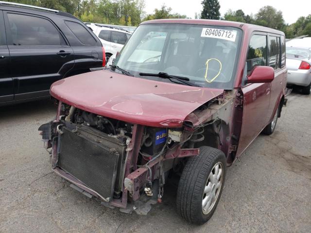 JTLKT324164059730 - 2006 TOYOTA SCION XB Marron photo 2