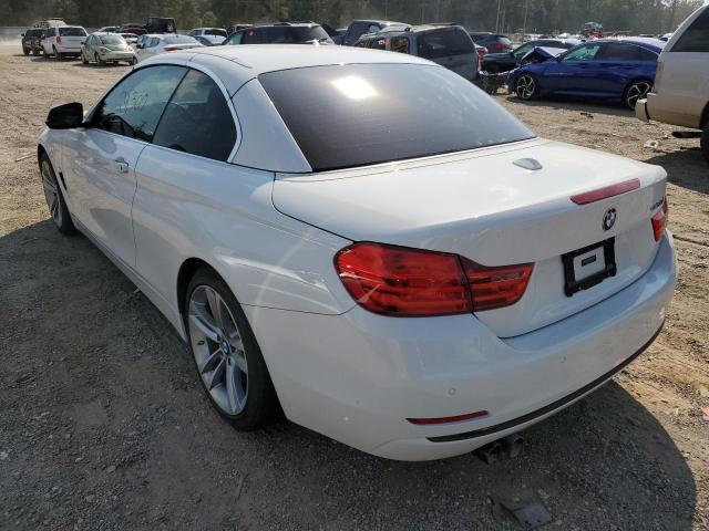 WBA4U7C33H5H20136 - 2017 BMW 430I WHITE photo 3