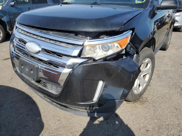 2FMDK4JC8DBB00214 - 2013 FORD EDGE SEL BLACK photo 9