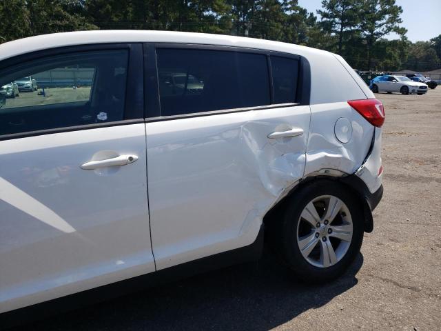 KNDPB3A21C7289296 - 2012 KIA SPORTAGE B WHITE photo 9