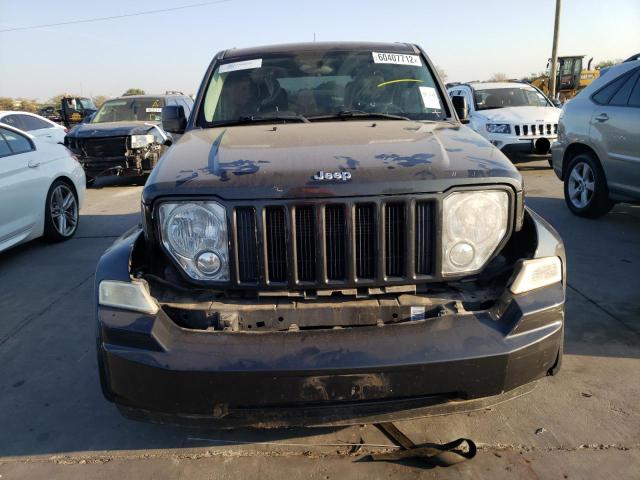 1J4PN2GK0BW553874 - 2011 JEEP LIBERTY SP CHARCOAL photo 9