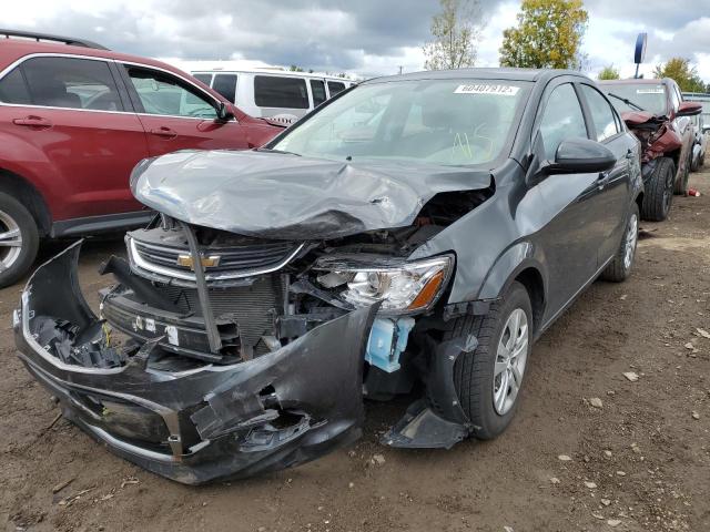 1G1JB5SH2J4136518 - 2018 CHEVROLET SONIC LS GRAY photo 2