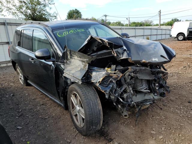 1J8FF47WX7D285697 - 2007 JEEP COMPASS BLACK photo 1