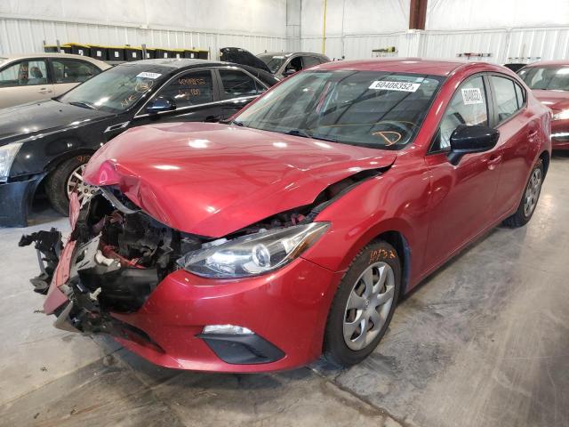 JM1BM1T70F1247209 - 2015 MAZDA 3 SV RED photo 2