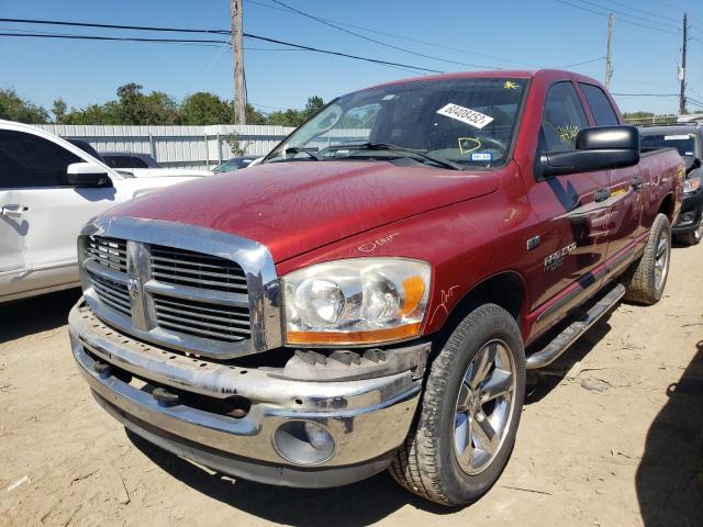 1D7HA18216S627871 - 2006 DODGE RAM 1500 S RED photo 2