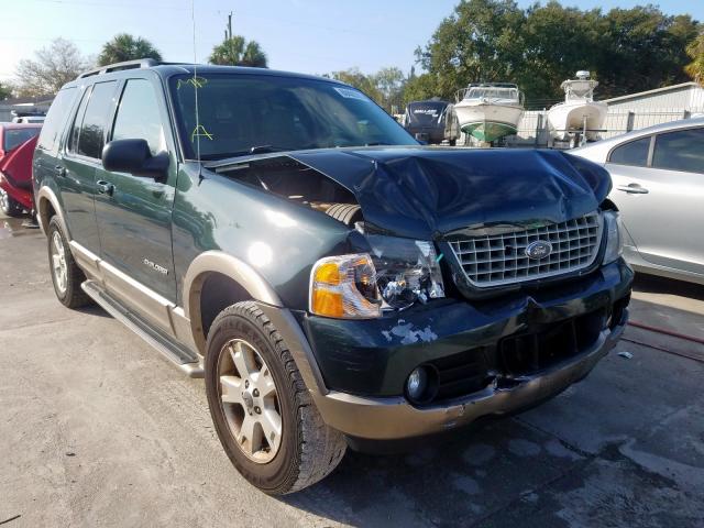 1FMDU74W34ZA20706 - 2004 FORD EXPLORER E GREEN photo 1