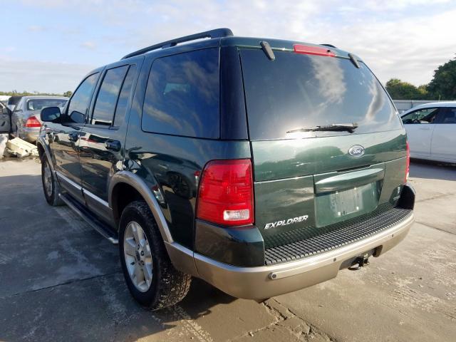 1FMDU74W34ZA20706 - 2004 FORD EXPLORER E GREEN photo 3