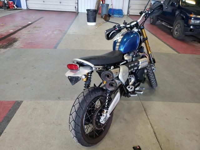 SMTD51HGXKT935085 - 2019 TRIUMPH MOTORCYCLE SCRAMBLER BLUE photo 4