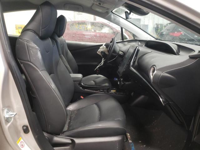 JTDKAMFP3M3184176 - 2021 TOYOTA PRIUS PRIM 银色 照片 5