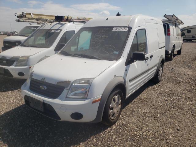 NM0LS7BN0DT130998 - 2013 FORD TRANSIT CO WHITE photo 2